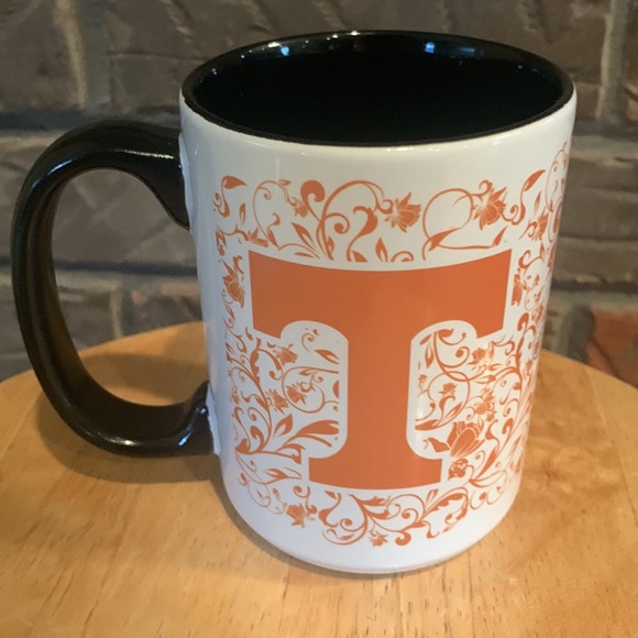 Tennessee Coffee Cup Indigo Falls TN Orange Floral - Picture 2 of 6